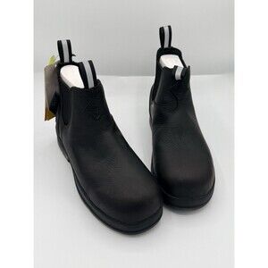 Unisex Chore Farm Leather Chelsea Muck Boot Waterproof Mens 8 W 9 NWB Comp Toe